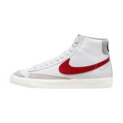 Retro Basketbalsneakers Nike , White , Heren