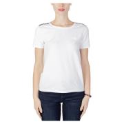 Dames T-Shirt Herfst/Winter Collectie Moschino , White , Dames