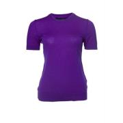 wollen t -shirt Dolce & Gabbana Pre-owned , Purple , Dames