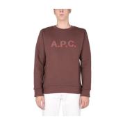 Sweatshirt A.p.c. , Brown , Heren