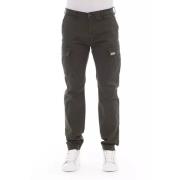 Cargo Army Jeans Pant Baldinini , Green , Heren