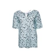 Katoenen poplin blouse met open rug Marni Pre-owned , Blue , Dames