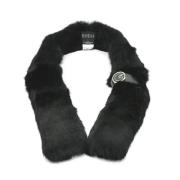 Pre-owned Wool scarves Gucci Vintage , Black , Dames
