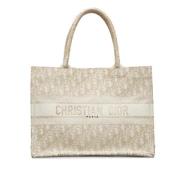 Pre-owned Canvas totes Dior Vintage , Beige , Dames