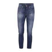 Dian - Carrot-fit jeans, Italiaans ontwerp Dondup , Blue , Heren