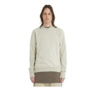 Trainingsshirt met lange mouwen en voorzakken Rick Owens , Beige , Her...