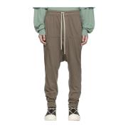 Prisoner Sweatpants met Trekkoord Rick Owens , Brown , Heren