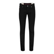 Zwarte Denim 5-Pocket Jeans Tramarossa , Black , Heren