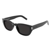 SL 601 001 Sunglasses Saint Laurent , Black , Unisex