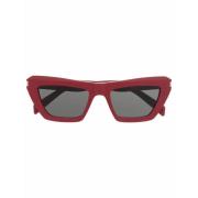 Stijlvolle zonnebril Saint Laurent , Red , Dames