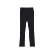 Elastische katoenen chino met ritssluiting Helmut Lang , Black , Dames