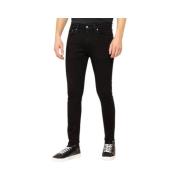 Slim-fit Jeans Upgrade Stijlvol Comfortabel Levi's , Black , Heren