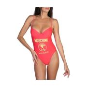 Stijlvolle Eendelig Badpak A4985-4901 Moschino , Pink , Dames