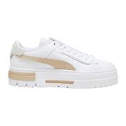 Stijlvolle Crashed Sneakers Puma , White , Dames