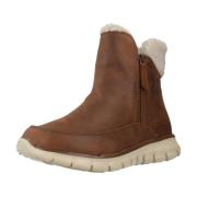 Ankle Boots Skechers , Brown , Dames