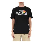 T-shirt trots The North Face , Black , Heren