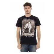 T-Shirts Trussardi , Black , Heren