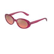 Re-EditionLarge Zonnebril Dolce & Gabbana , Pink , Dames