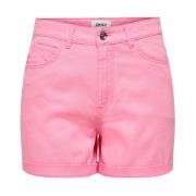 Korte Broek Only , Pink , Dames