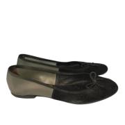 Pre-owned Suede flats Celine Vintage , Black , Dames