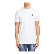 Effen Logo Hexagon T-shirt Philipp Plein , White , Heren