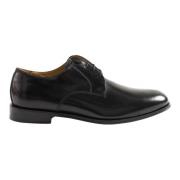 Platte schoenen van lakleer Antica Cuoieria , Black , Heren