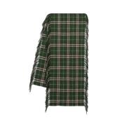 Fabric scarves Burberry , Green , Dames