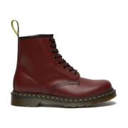 Klassieke leren laarzen Dr. Martens , Red , Dames