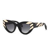 Cat-Eye Zonnebril Roberto Cavalli , Black , Dames