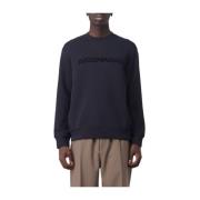 Casual Sweatshirt Emporio Armani , Blue , Heren