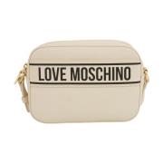 Ivoor Tas Love Moschino , White , Dames