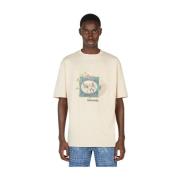 Grafisch Power T-Shirt Ahluwalia , Beige , Heren