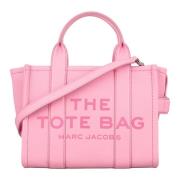 Candy Pink Mini Tote Leren Tas Marc Jacobs , Pink , Dames
