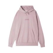 Gerecyclede hoodie met geborduurd logo Obey , Pink , Heren