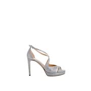 Gydda Bridal Enkelband Hakken Sergio Rossi , Gray , Dames