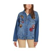 Denim Jack Five Jeans , Blue , Dames