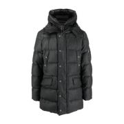 Grima-FF Hooded Parka Moorer , Gray , Heren