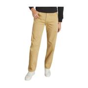 Straight Trousers M.C.Overalls , Brown , Heren