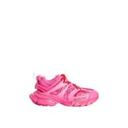 Stijlvolle Track Sneakers Vrouwen Rubberen Zool Balenciaga , Pink , Da...