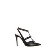 Rockstud Bandjes Pumps Valentino , Black , Dames