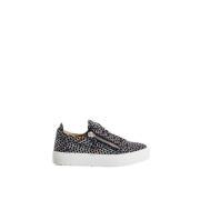 Luxe en modieuze fusie: Gail Sneakers Giuseppe Zanotti , Black , Dames