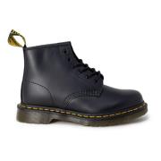 Dames Leren Enkellaarzen Dr. Martens , Black , Dames