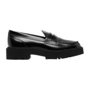 Zwarte platte schoenen met memory foam Hogan , Black , Dames