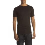 Benzine T-shirt Basic Roundeck (4Pack) Petrol , Black , Heren