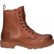 Sheepskin Lace Up Boot Blackstone , Brown , Dames