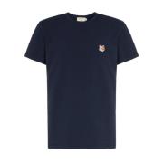 T-Shirts Maison Kitsuné , Blue , Heren