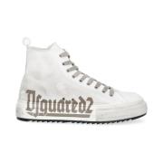 Witte Sneakers met Stijl Dsquared2 , White , Heren