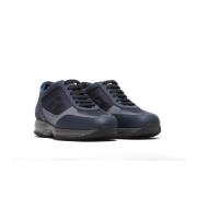 Blauwe Suède Interactive Sneakers - Maat 41 Hogan , Blue , Heren