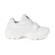 Witte Modieuze Sneakers Off White , White , Dames