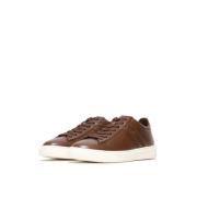 Bruine geborstelde leren H365 sneakers - Maat 40 Hogan , Brown , Heren